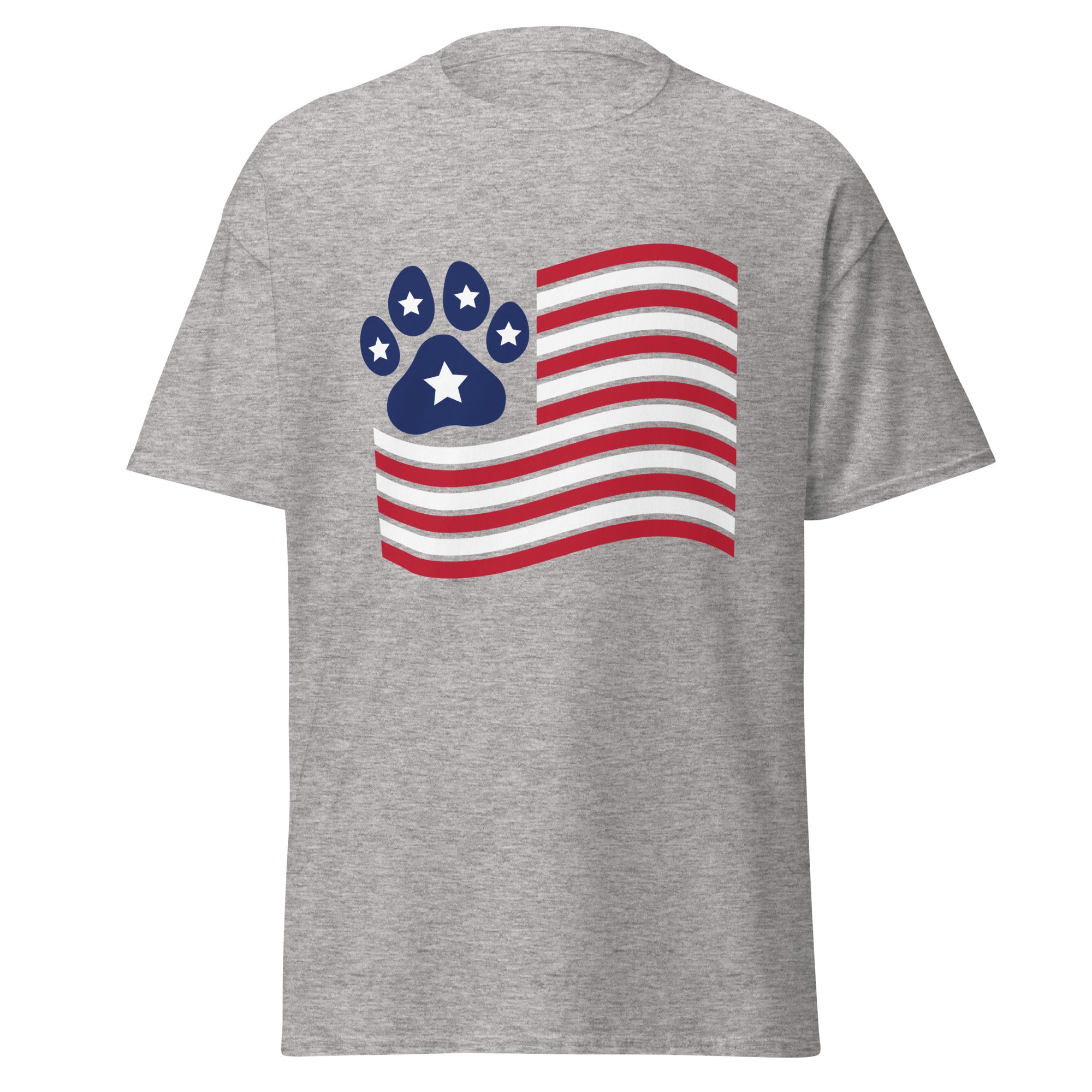 USA Paw Flag Unisex Tee